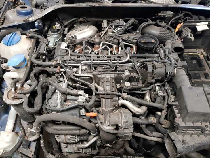 Volkswagen 1.6 TDI CAYC motor