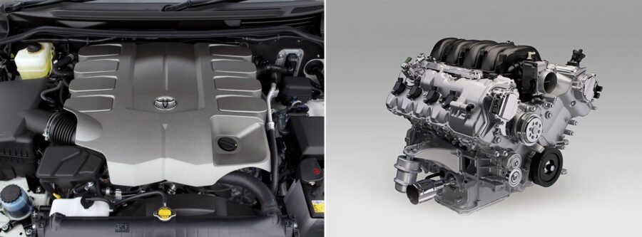 Lexus/Toyota 4,6 literes V8 (1UR-FE)