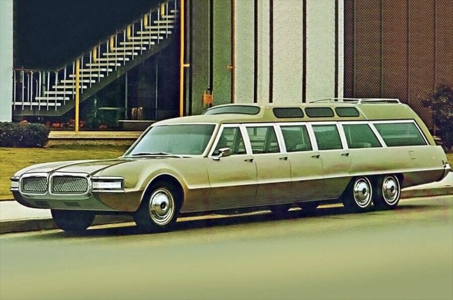 Oldsmobile/American Quality Coach Jetway 707. Üzleti osztály a maximumon